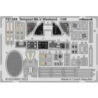 1/48 Scale Model Kit - Etching parts / Hawker Tempest