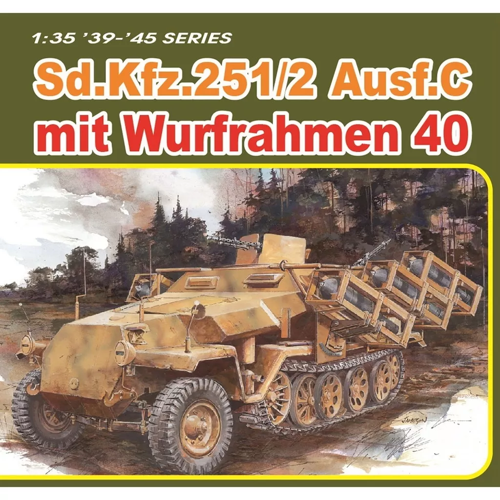 1/35 Scale Model Kit - Half-track / Armoured personnel carrier & Sd.Kfz. 2 Kettenkrad