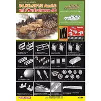 1/35 Scale Model Kit - Half-track / Armoured personnel carrier & Sd.Kfz. 2 Kettenkrad