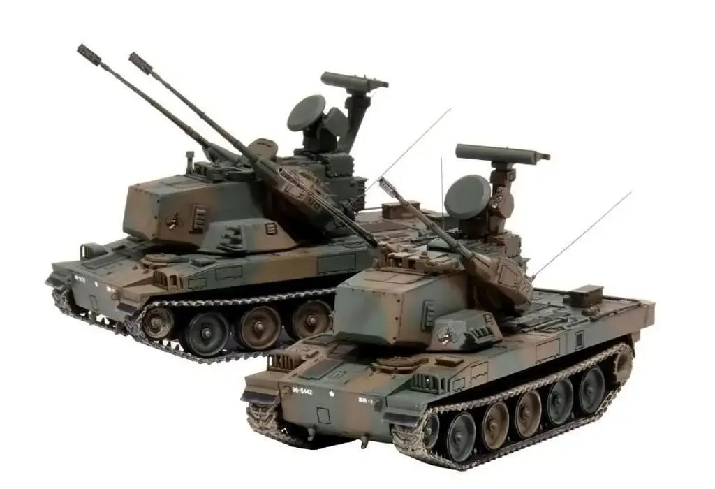 1/72 Scale Model Kit - Military series / Type 87 self-propelled anti-aircraft gun