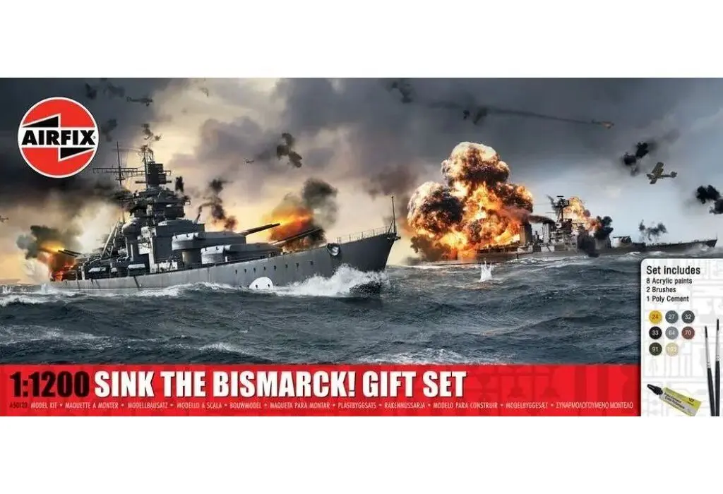 1/1200 Scale Model Kit - WATER LINE SERIES / German cruiser Prinz Eugen