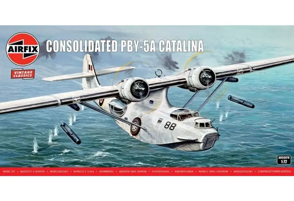 1/72 Scale Model Kit - Seaplane / Consolidated PBY Catalina
