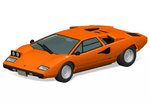 The Snap Kit - 1/32 Scale Model Kit - Lamborghini / Countach