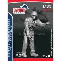 1/35 Scale Model Kit - People/Animals / Tank Crew