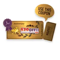 3rd Anniv. $20 Discount Coupon (Expiration date: 2026-05-31)