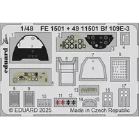 1/48 Scale Model Kit - Etching parts / Messerschmitt Bf 109