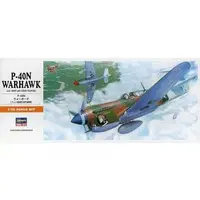 1/72 Scale Model Kit - Fighter aircraft model kits / Curtiss P-40 Warhawk