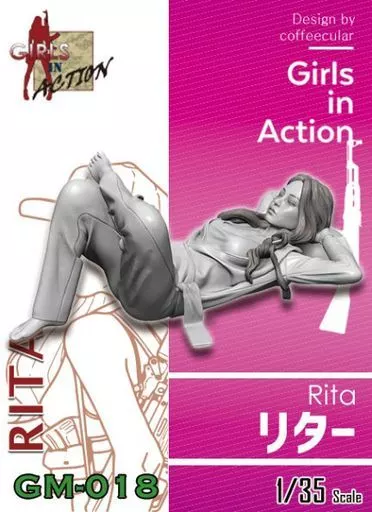 1/35 Scale Model Kit - Girls in action series