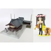1/150 Scale Model Kit (模型 1/150 信濃国一之宮 諏訪大社 下社秋宮 ～諏訪姫 御柱秋宮Ver.セット～ [PP038])