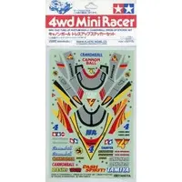 Decals - Plastic Model Parts - Mini 4WD Parts / Cannon Ball