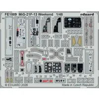 Weekend edition - 1/48 Scale Model Kit - Etching parts / MiG-21F-13