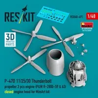 1/48 Scale Model Kit - Fighter aircraft model kits / P-47 Thunderbolt