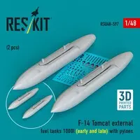 1/48 Scale Model Kit - Fighter aircraft model kits / F-14