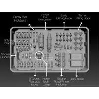 1/35 Scale Model Kit - Grade Up Parts