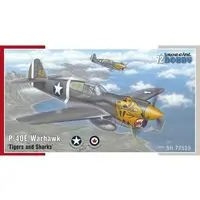 1/72 Scale Model Kit - Fighter aircraft model kits / Curtiss P-40 Warhawk
