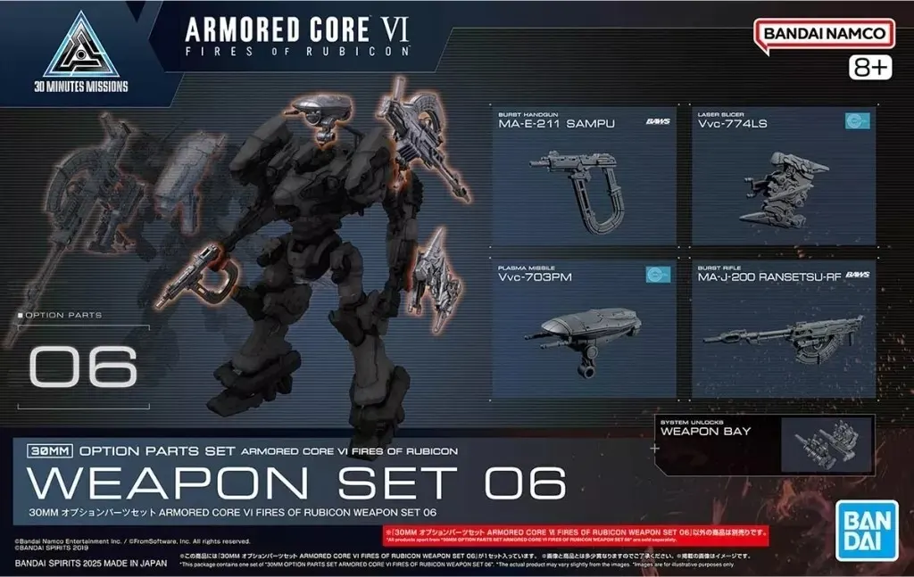 Plastic Model Kit - Optional Parts - 30 MINUTES MISSIONS