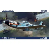Weekend edition - 1/72 Scale Model Kit - Fighter aircraft model kits / North American P-51 Mustang