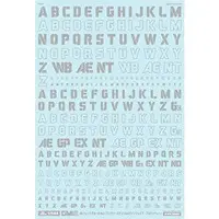 1/144 Scale Model Kit - GM Font Decal