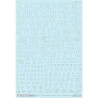1/100 Scale Model Kit - GM Font Decal
