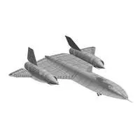 1/48 Scale Model Kit - Reconnaissance aircraft / SR-71 Blackbird