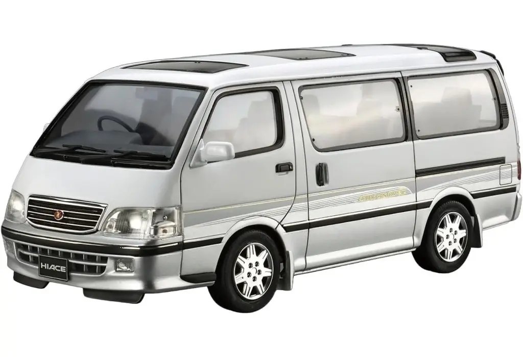 1/24 TOYOTA KZH100G HIACE SUPER CUSTOM G '99 Model Kit