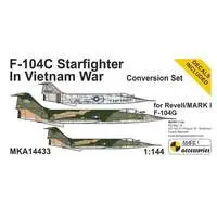 1/144 Scale Model Kit - Detail-Up Parts / Lockheed F-104 Starfighter