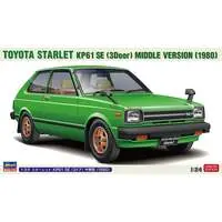 1/24 Scale Model Kit - Vehicle / Toyota Starlet