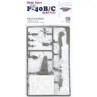 1/144 Scale Model Kit - Fighter aircraft model kits / Curtiss P-40 Warhawk