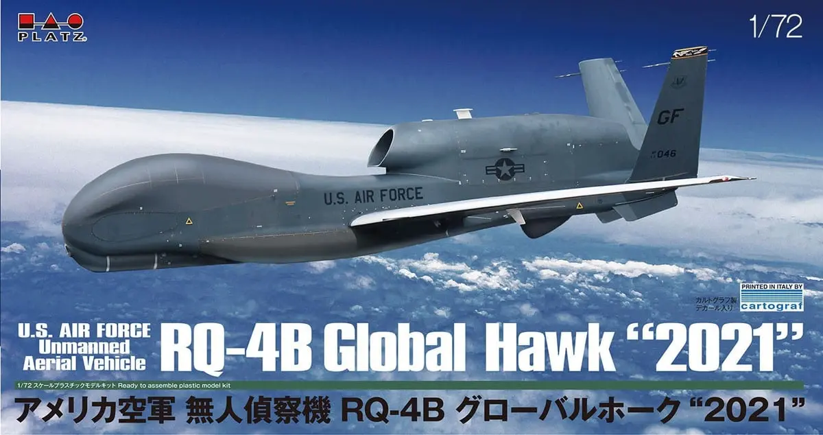 1/72 Scale Model Kit - Japan Self-Defense Forces / Northrop Grumman RQ-4 Global Hawk