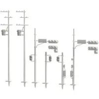 1/80 Scale Model Kit - Plum Town Corner Accessory Series