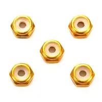 Plastic Model Parts - Aluminum Lock Nut - Mini 4WD Parts