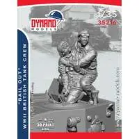 1/35 Scale Model Kit - People/Animals / Tank Crew