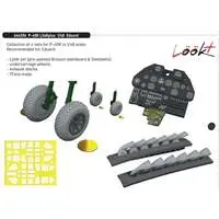 1/48 Scale Model Kit - Detail-Up Parts / Curtiss P-40 Warhawk