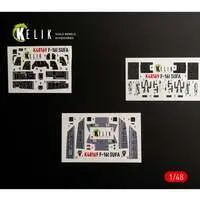 1/48 Scale Model Kit - Detail-Up Parts / F-16I Sufa