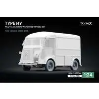 Wheel Set - 1/24 Scale Model Kit - Vehicle