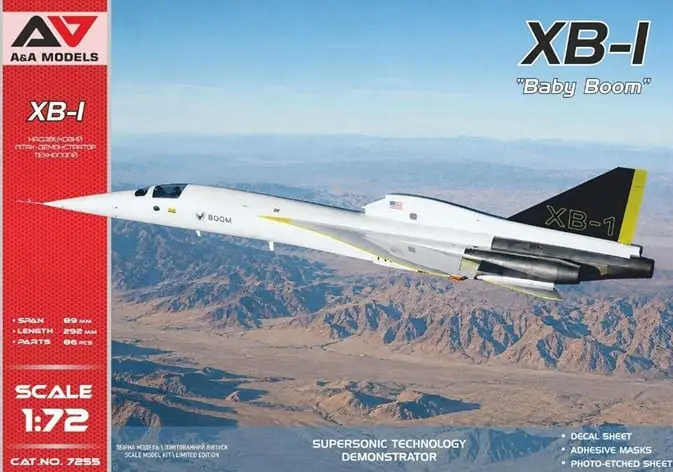 1/72 Scale Model Kit - Aircraft / Boom XB-1