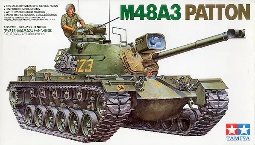 1/35 Scale Model Kit - TAMIYA Military Miniature Series / M48 Patton