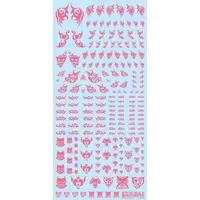 Tattoo Decal 01 Heart Tattoo Pink
