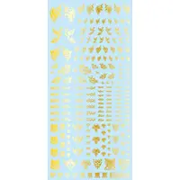 Tattoo Decal 01 Heart Gold