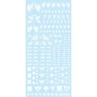 Tattoo Decal 01 Heart White