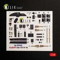 1/48 Scale Model Kit - Detail-Up Parts / Heinkel He 111