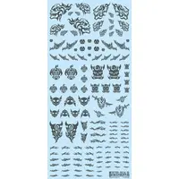 Tattoo Decal 02 Skull Tattoo Gray