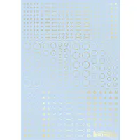 Accent-Decal A Gold