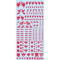 Tattoo Decal 01 Heart Red