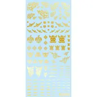 Tattoo Decal 02 Skull Tattoo Gold