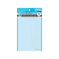 AMP Caution Decal 1 White & Yellow
