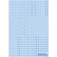 Accent-Decal A Indigo Blue
