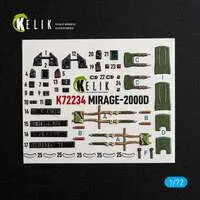 1/72 Scale Model Kit - Detail-Up Parts / Dassault Mirage 2000