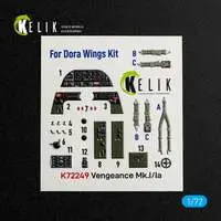 1/72 Scale Model Kit - Detail-Up Parts / Vultee A-31 Vengeance