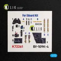 1/72 Scale Model Kit - Detail-Up Parts / Messerschmitt Bf 109